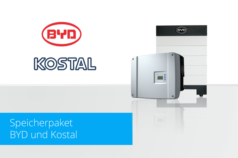 Speicherset BYD Battery-Box Hochvolt mit Kostal Piko BA-System