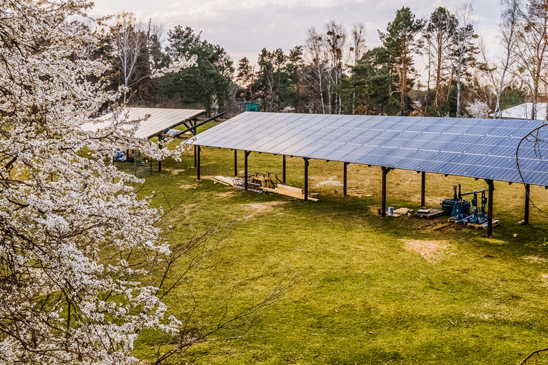 PV-Projekt im Hirschgehege