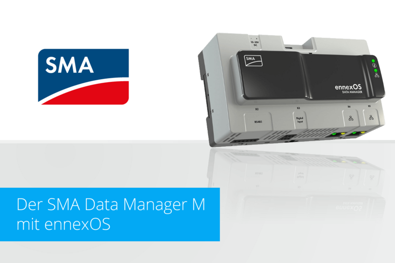 SMA Data Manager M mit ennexOS