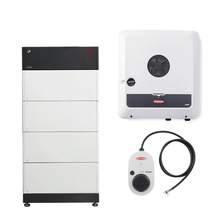 Kombipaket Fronius Symo Gen24 8.0 Plus mit Wattpilot, BYD HVS 10.2 und Smart Meter