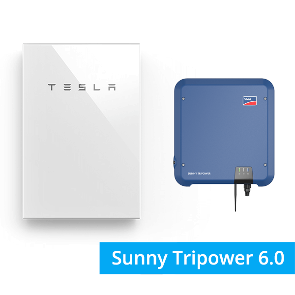 Tesla Powerwall With Sma Sunny Tripower 6 0 Tesla Sma Solar Battery Packages Memodo